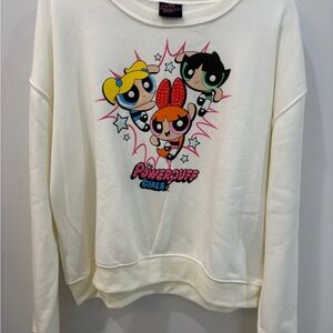 Powerpuff Girls Cream Sweater